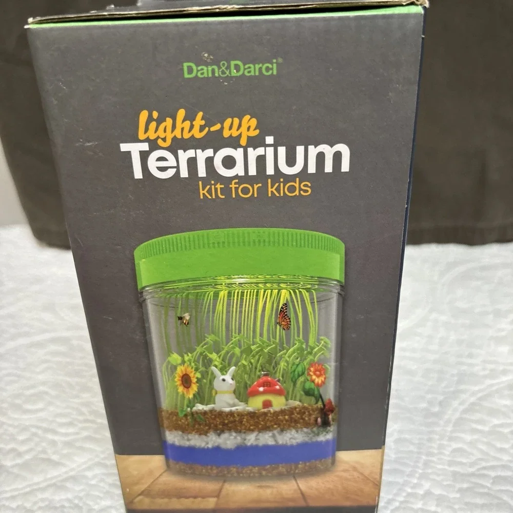 Dan And Darcy Light Up Terrarium Kit Brand New In Box Stem‎ Authenticated